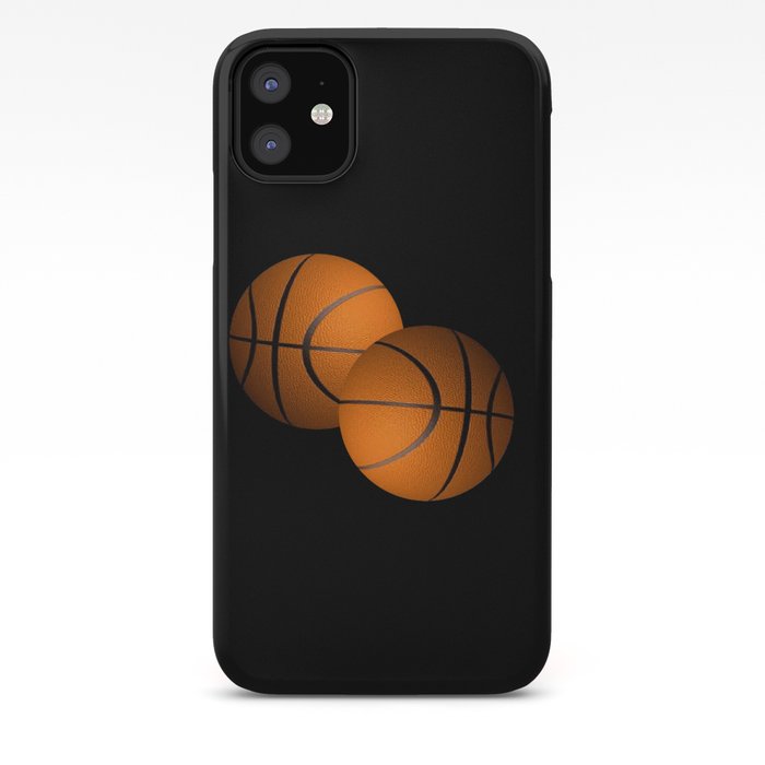 Basketball Sports Design Iphone Case By Leatherwooddesign Society6