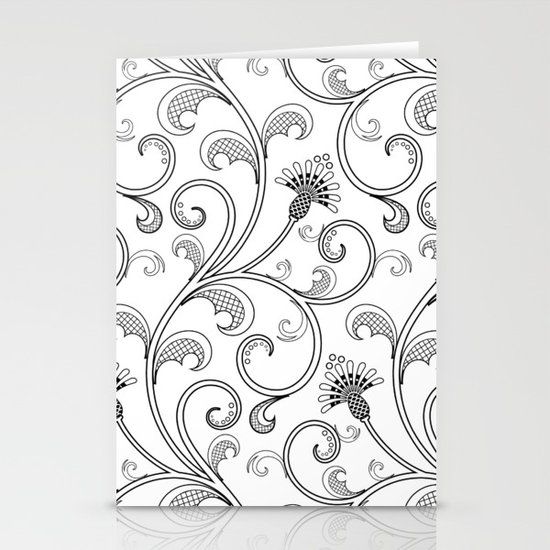 Black & White Stationery Cards