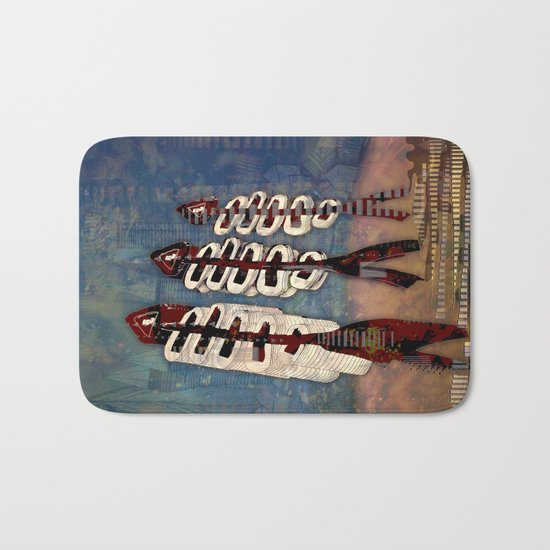 Atlante 18·5·16 / Fish Spines Bath Mat