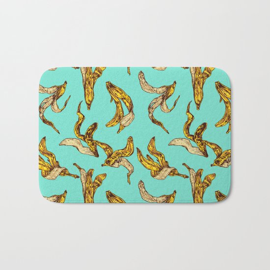 Banana Peel Pattern Bath Mat