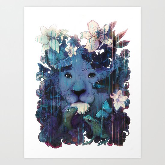 Gloomy me... Art Print