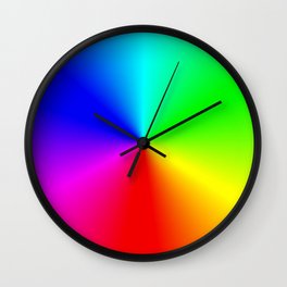 Colorwheel Wall Clock