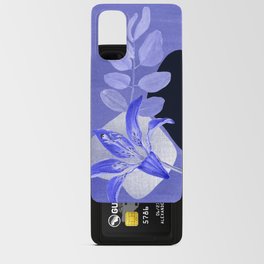 Very Peri Flower Bouquet Grunge Android Card Case