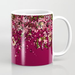Purple drooping flowers Coffee Mug