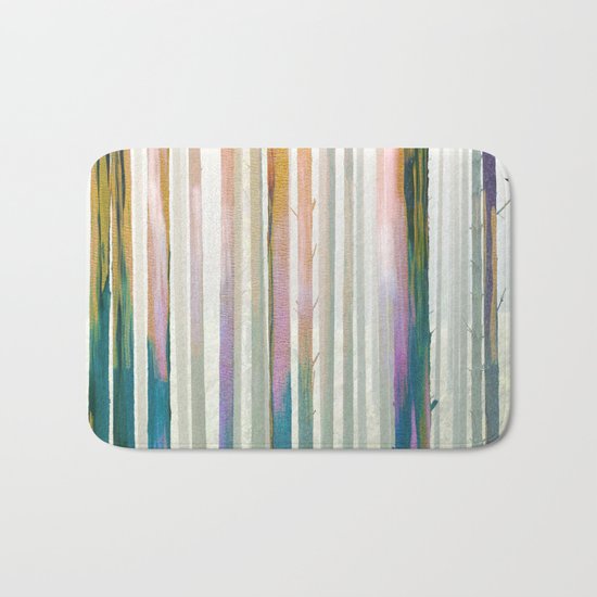 Winter Forest Bath Mat