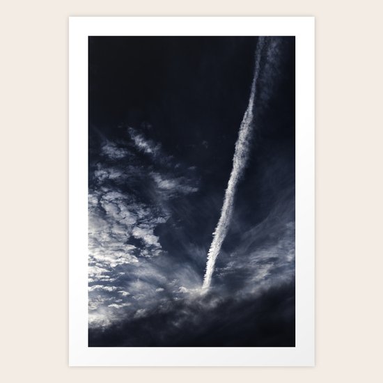 Blue Sky Art Print