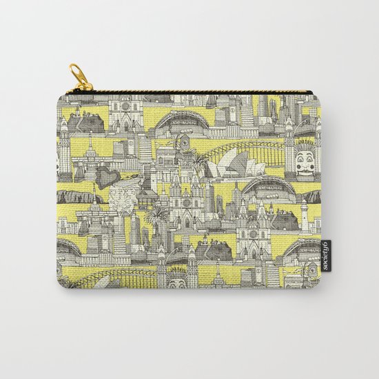AUSTRALIA toile de jouy Carry-All Pouch