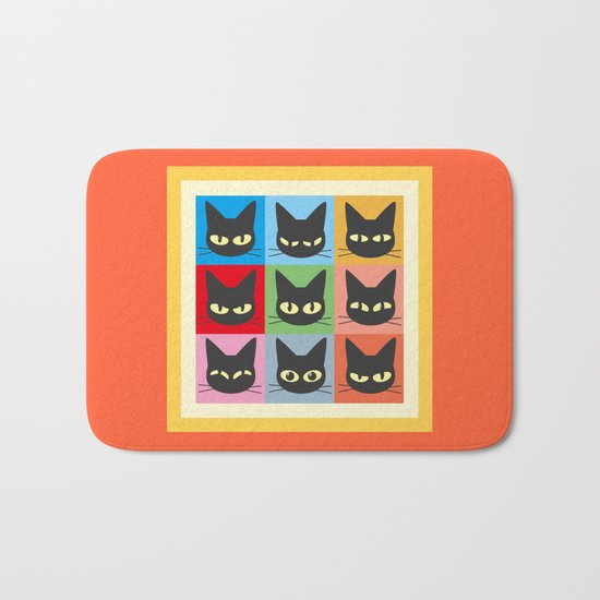 Nine emotions Bath Mat