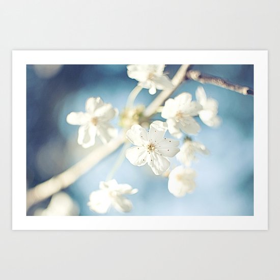 Flowers in the Sky Art Print