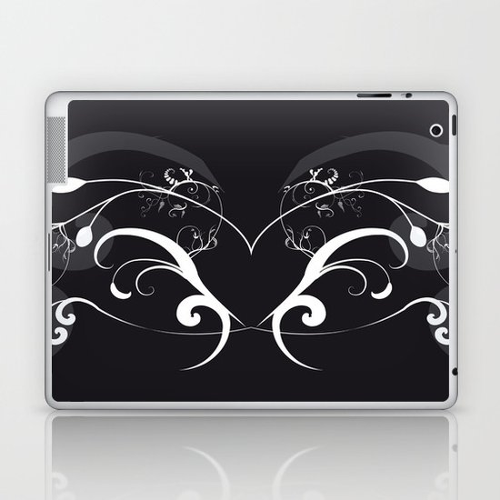 BLACK & WHITE Laptop & iPad Skin