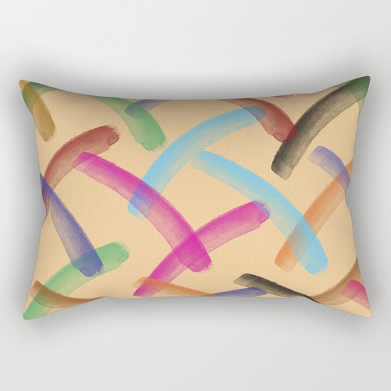 Colourful patterns Rectangular Pillow