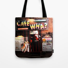 Cafe Wha Tote Bag