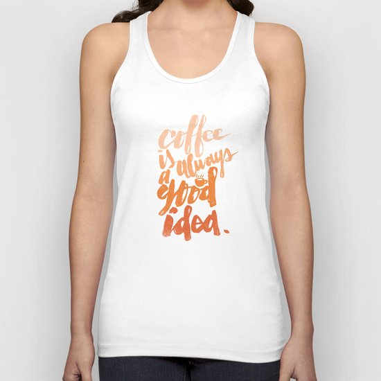 COFFEE IS GOOD Unisex Tank Top
