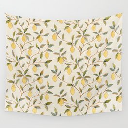 William Morris Vintage Lemon Tree Pattern Wall Tapestry