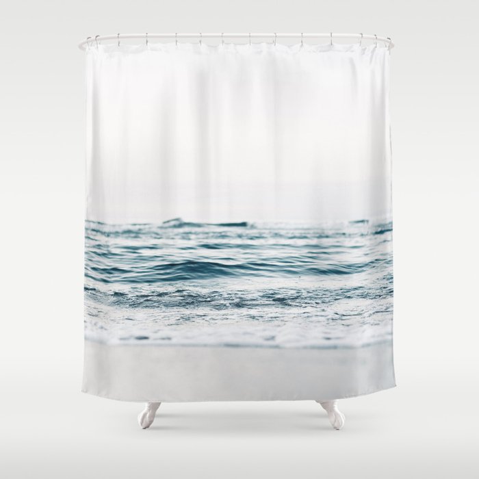Ocean, waves Shower Curtain