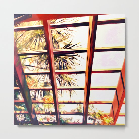 View From the Pergola Metal Print