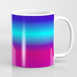 80s Neon Synthwave Colors Coffee Mug