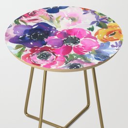 rainbow floral pattern N.o 6 Side Table