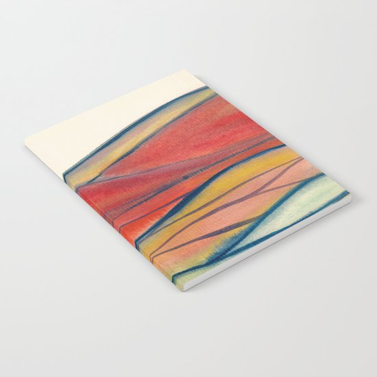Watercolor abstract landscape 28 Notebook