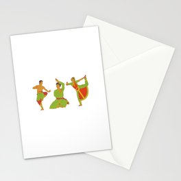 Indian Classical Dance Stationery Card