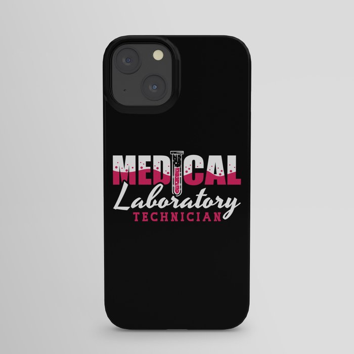 Medical Laboratory Technician Chemist Lab Tech iPhone Case