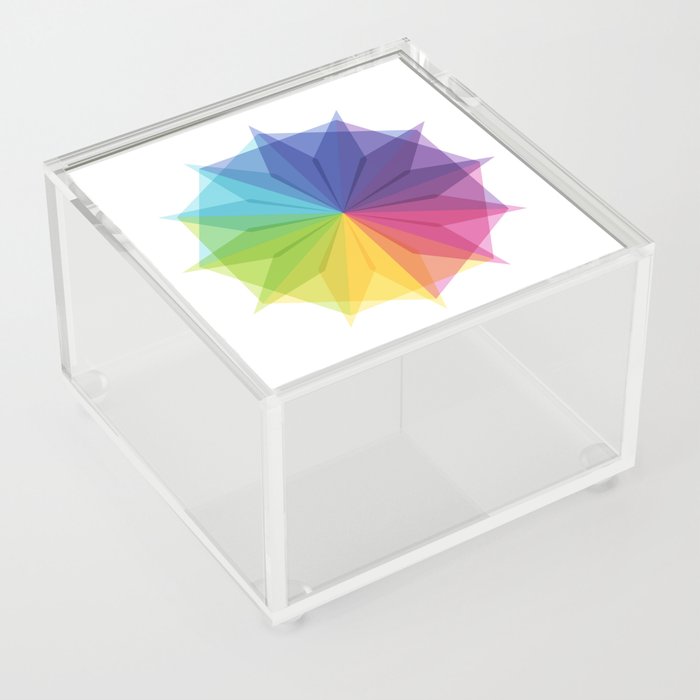 Fig. 010 Colorful Star Shape Acrylic Box