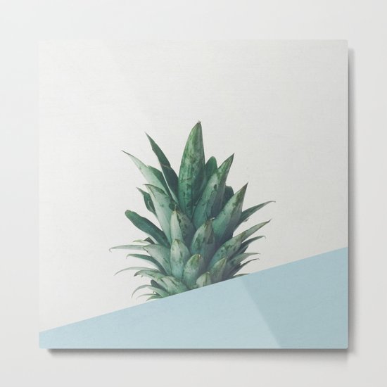 Pineapple Dip II Metal Print