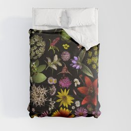 Flowers of Plants Native to Manitoba, Canada Comforter