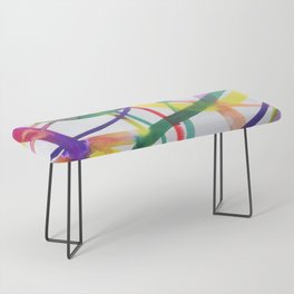 abstract breeze Bench