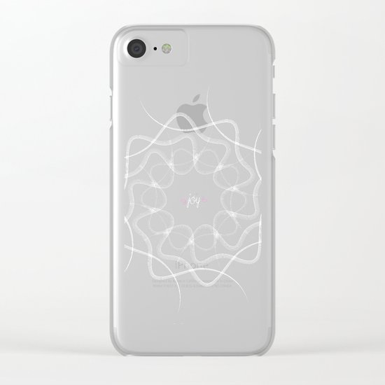 Ornament-Joy Clear iPhone Case