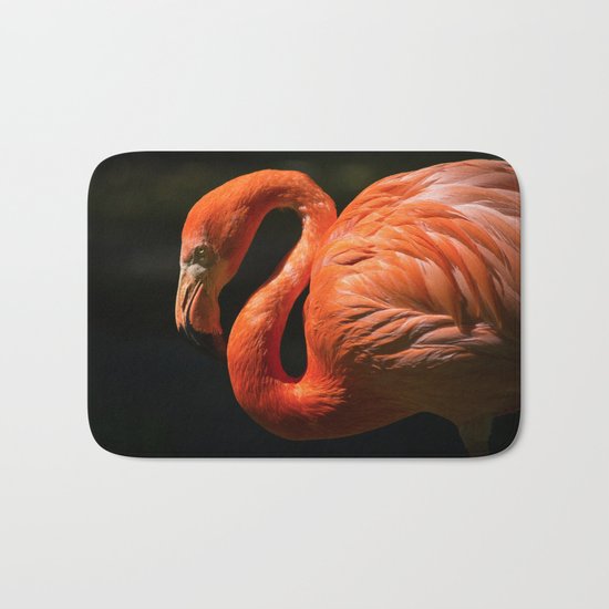 Flamingo photo Bath Mat