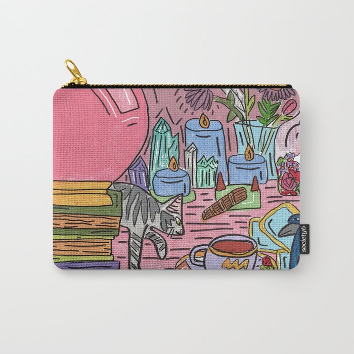 Fancy Witch  Carry-All Pouch