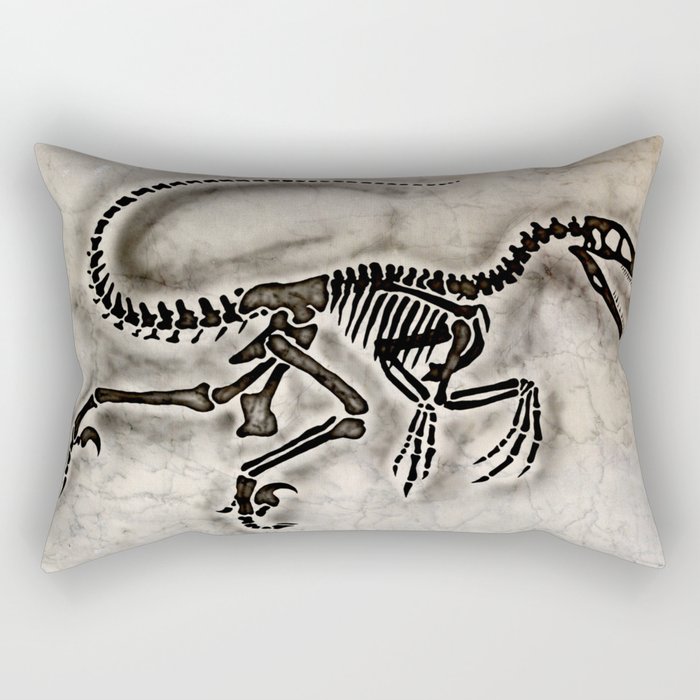 Dino Fossil Rectangular Pillow