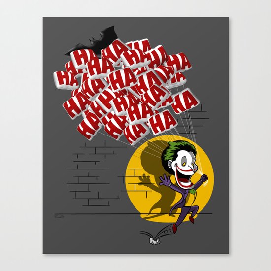 Jokahahaha Canvas Print