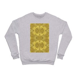 Galactic Light Bulbs of Creation - gold sphere circle geometric pattern Crewneck Sweatshirt