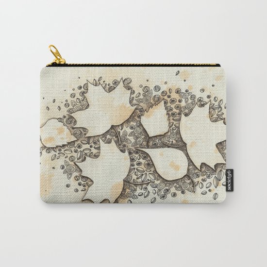 Abstract fall leaves Carry-All Pouch