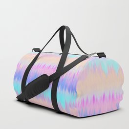 Pastel Rainbow Tie Dye Print Duffle Bag