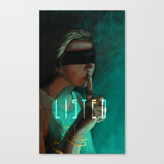 LISTEN Canvas Print