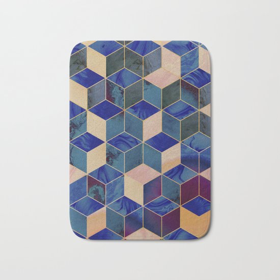 Geometrical Force #2 Bath Mat
