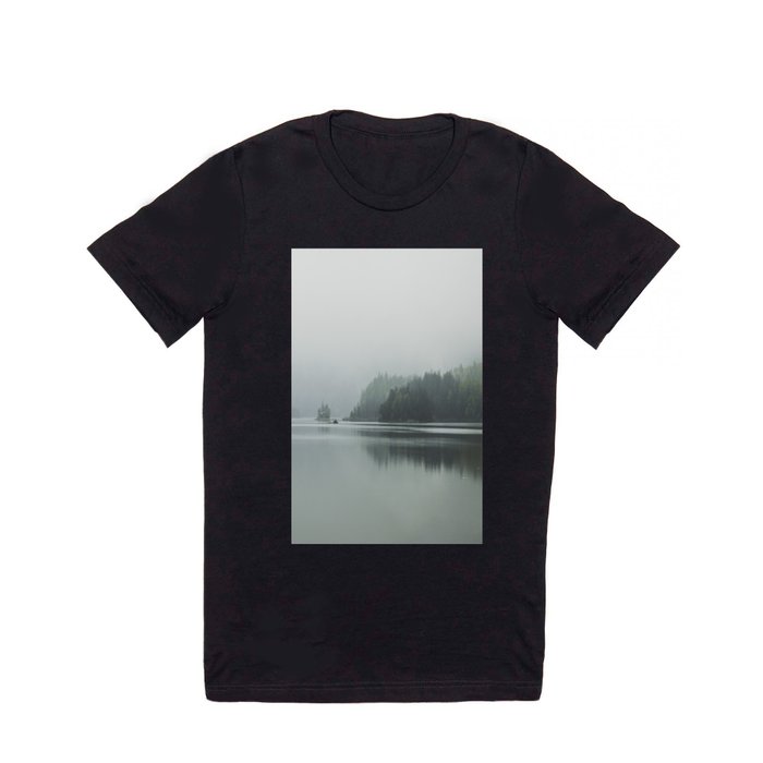 Fog over the Lake - Landscape Photography T Shirt