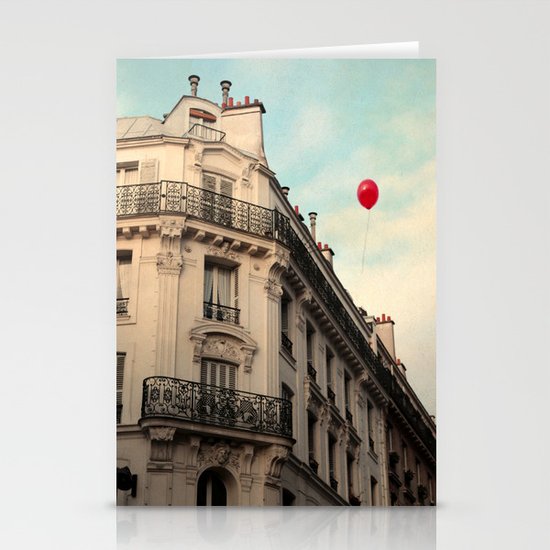 Balloon Rouge Stationery Cards