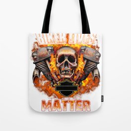 Biker Lives Matter Tote Bag