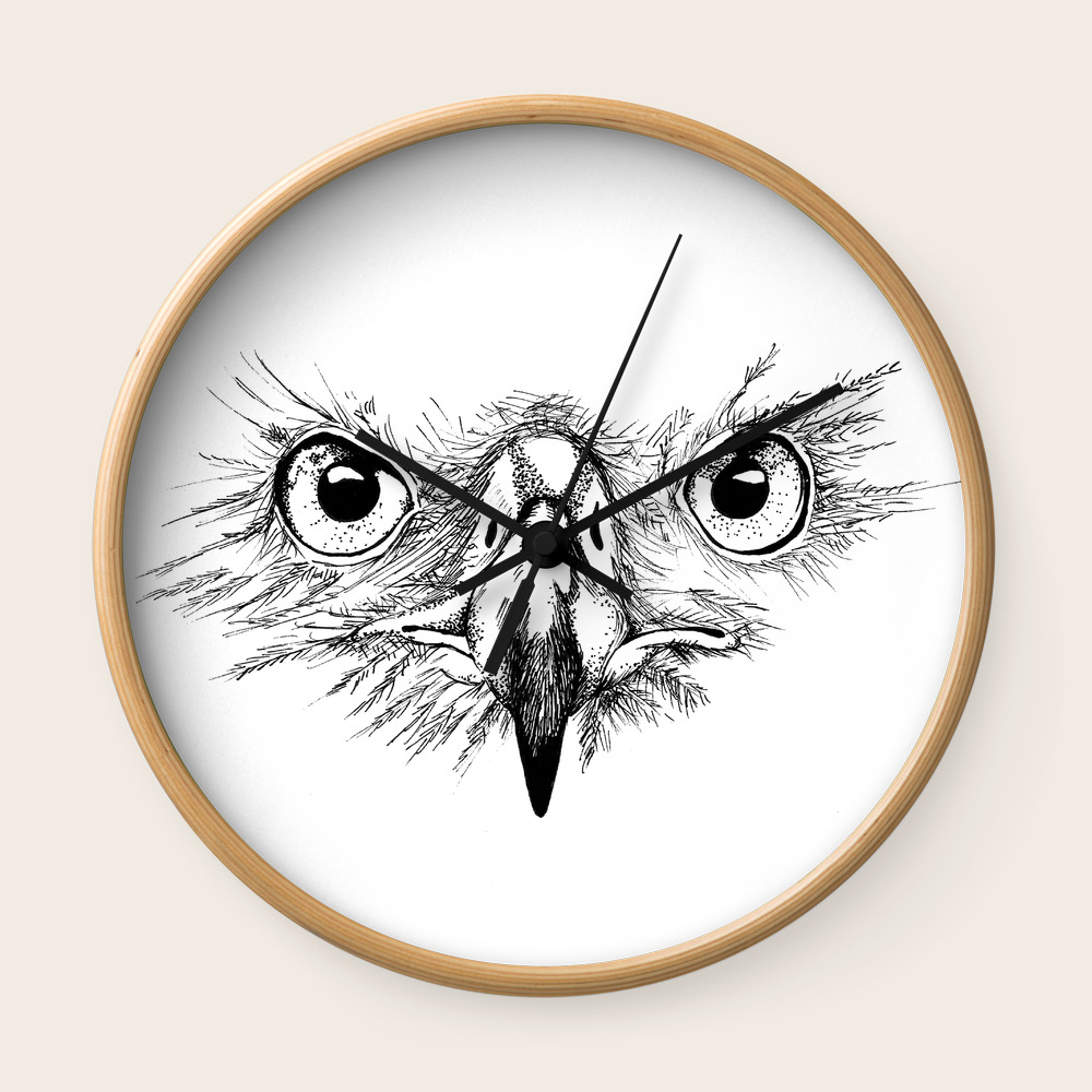 Eagle Eyes Wall Clock By Lornwill Society6