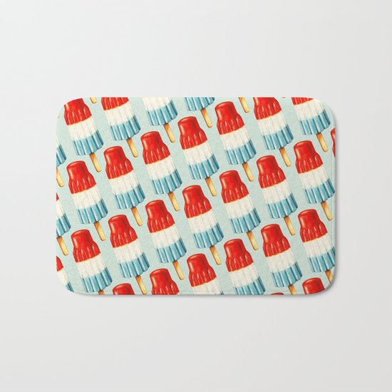 Bomb Pop Pattern Bath Mat