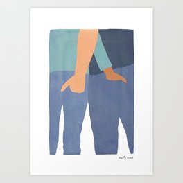 Grab and Squeeze  Art Print
