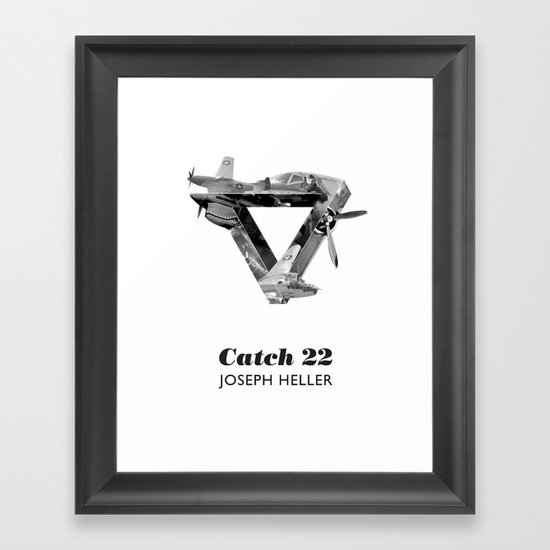 Catch 22 Framed Art Print