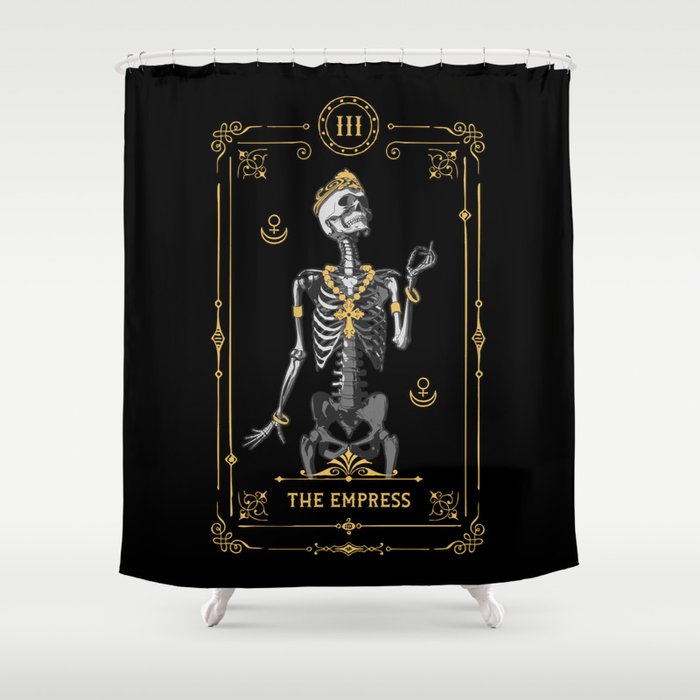 The Empress III Tarot Card Shower Curtain