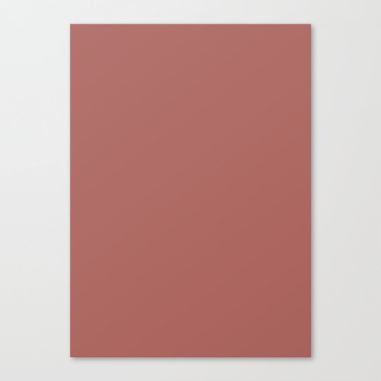 Marsala Color Matte 2015 Canvas Print