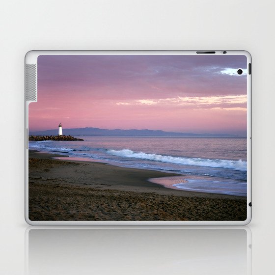 Santa cruz lighthouse Laptop & iPad Skin