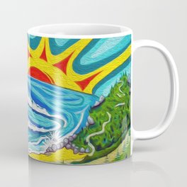 Sunny Surfers Paradise Coffee Mug